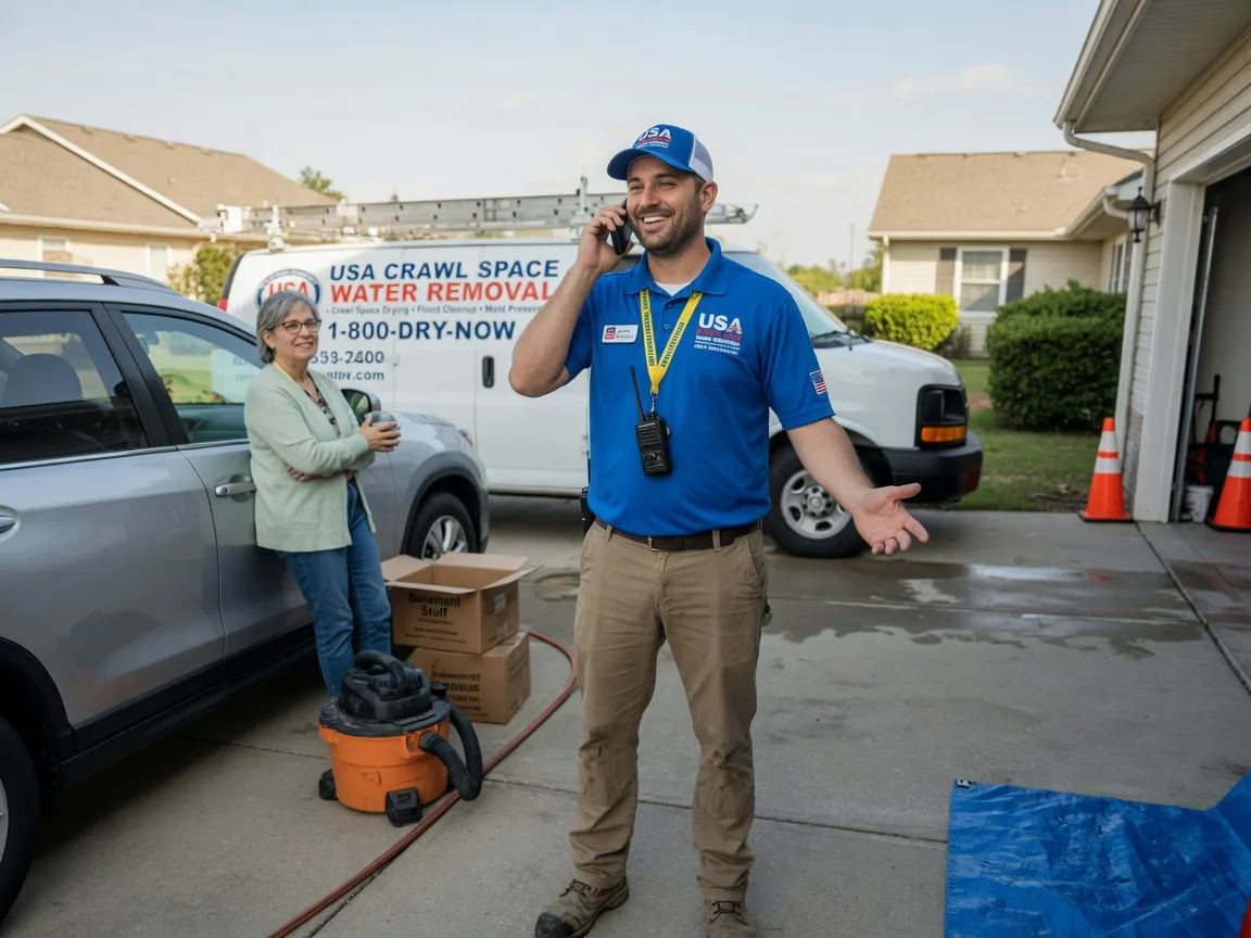 Crawl Space Water Removal Gravette, AR FAQs